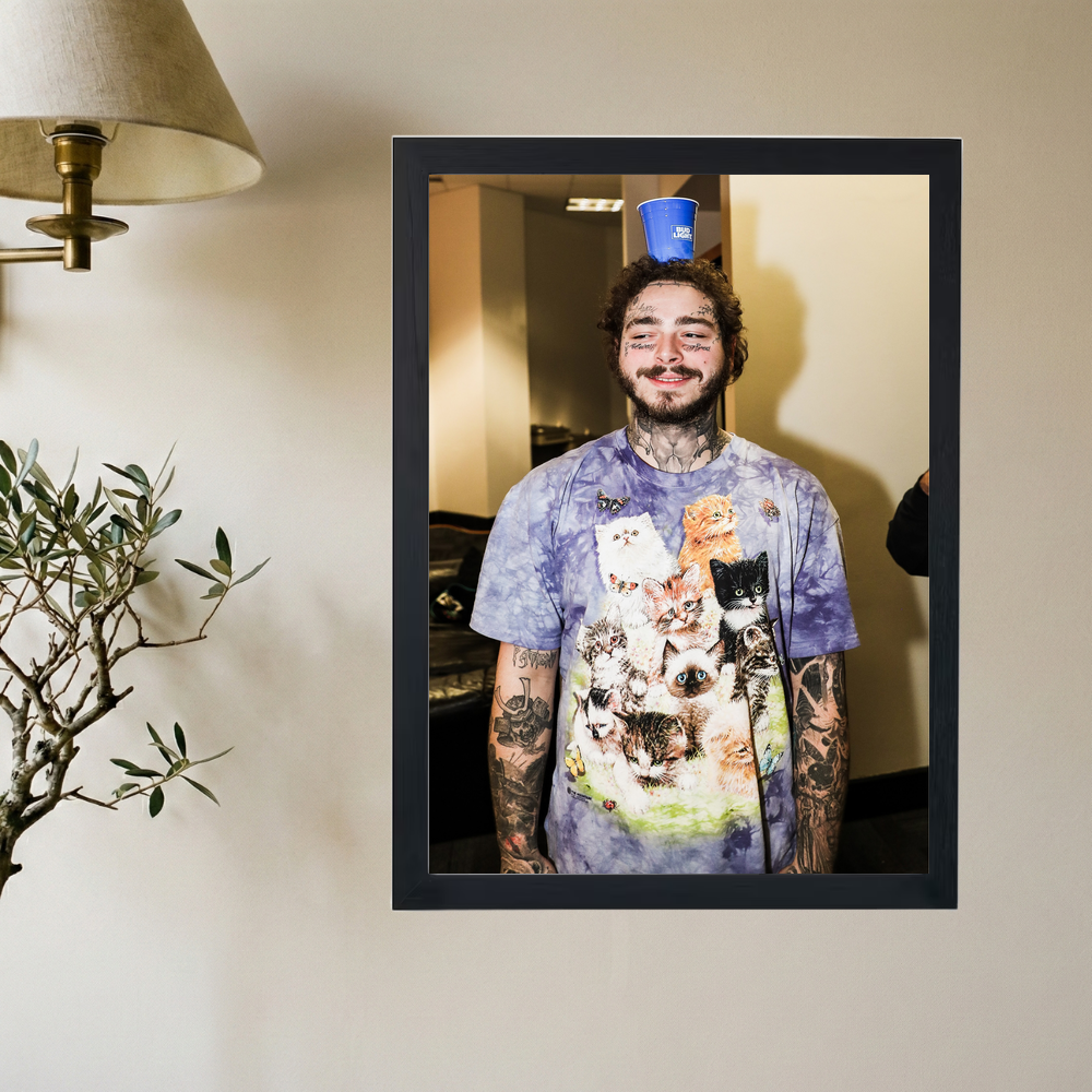 Post Malone 'Stand Still' Poster - Mockup 2