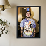 Post Malone 'Stand Still' Poster - Mockup 2