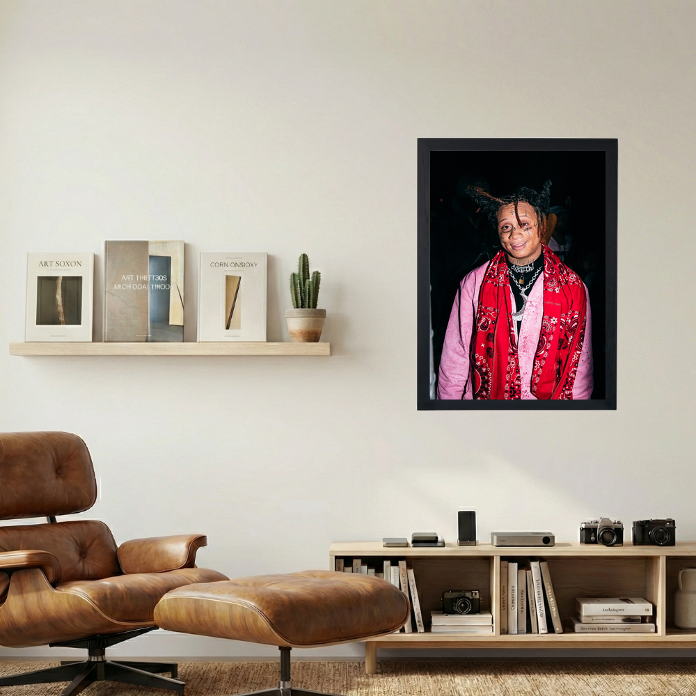 Trippie Redd 'Reppin'' Poster - Mockup 1