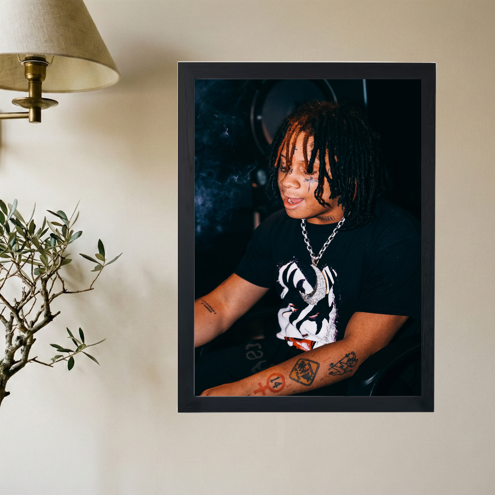 Trippie Redd 'Work' Poster - Mockup 2