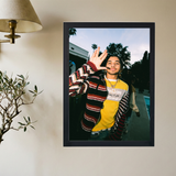 24kGoldn 'Salute' Poster - Mockup 2