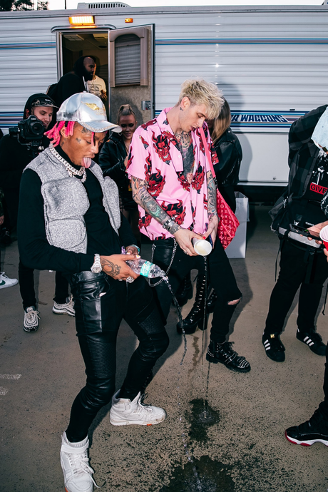 Machine Gun Kelly x Tyla Yaweh 'Public Disturbance' Poster