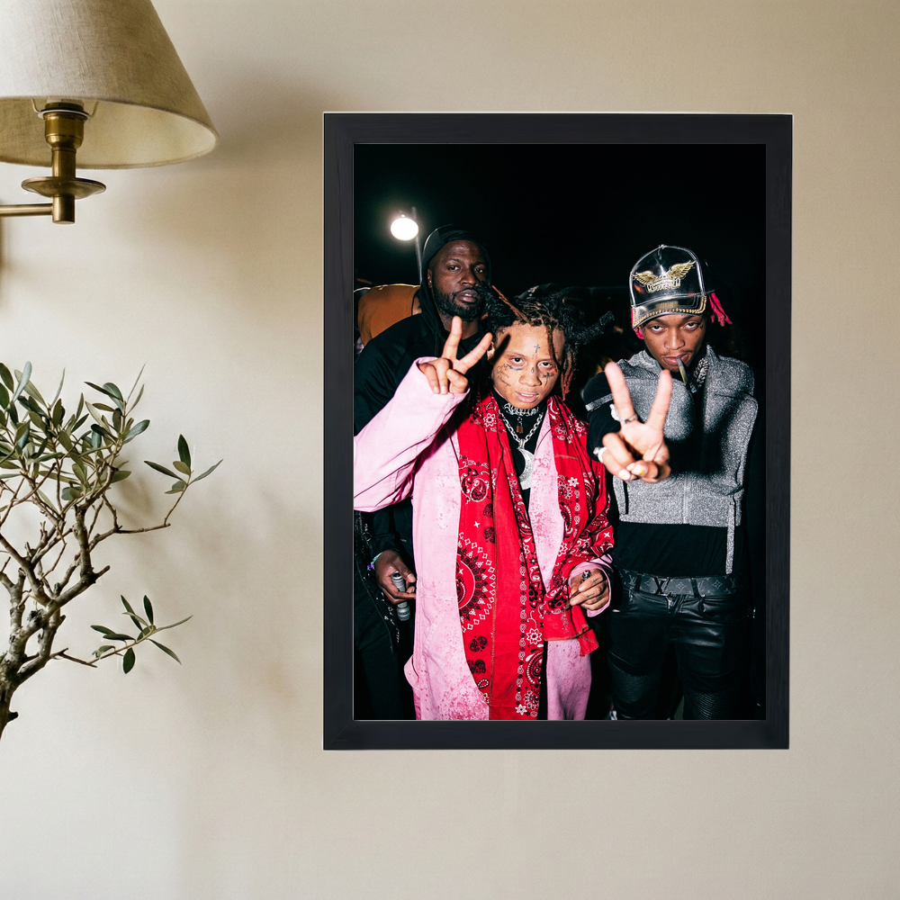 Trippie Redd x Tyla Yaweh Poster - Mockup 2