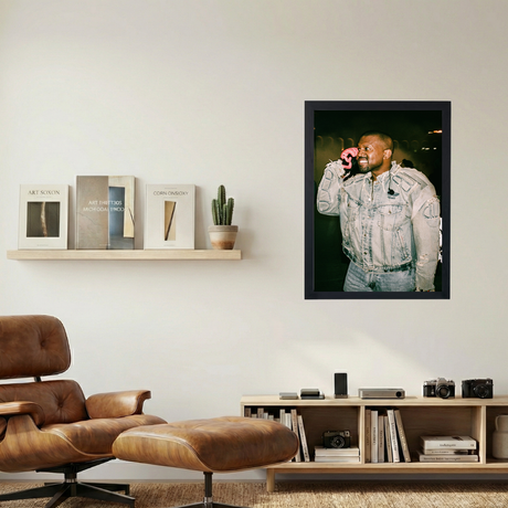 Kanye West 'Smile Ye' Poster - Mockup 1