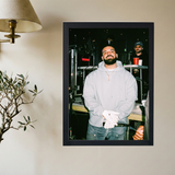 Drake 'Grip Mic' Poster - Mockup 2
