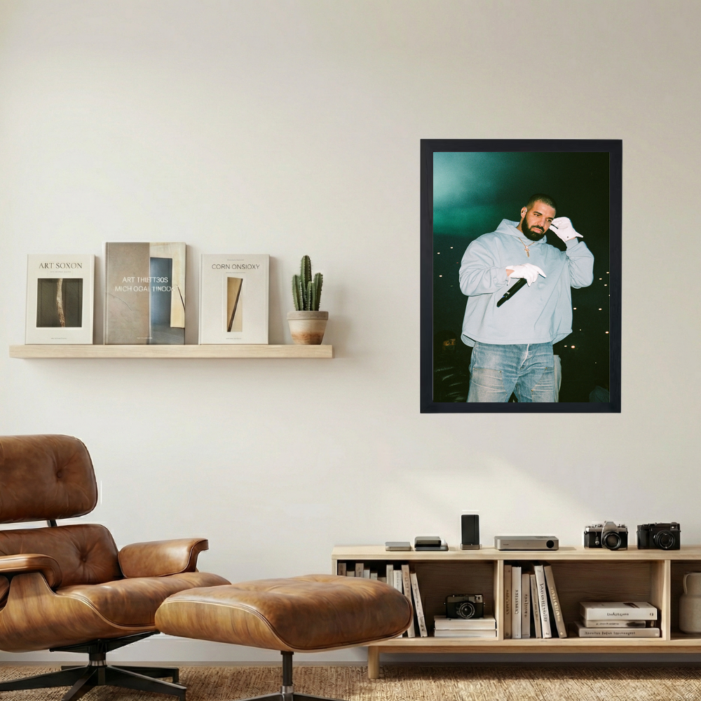 Drake 'Mic Controlla' Poster - Mockup 1