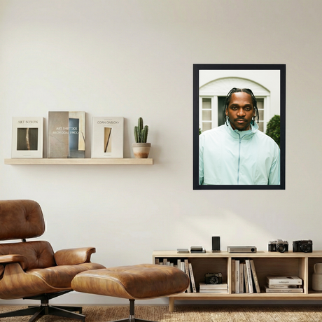 Pusha T 'Portrait' Poster - Mockup 1
