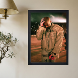 Kanye West 'Mind Right' Poster - Mockup 2