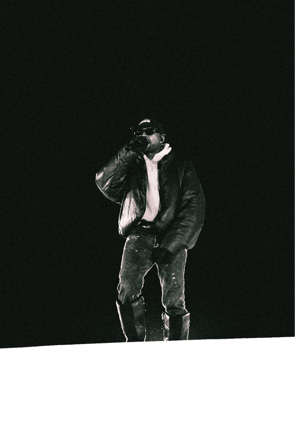 Kanye West 'Mic Controlla' B&W Poster