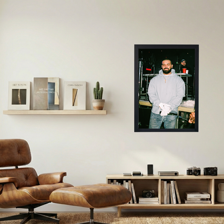 Drake 'Flashed' Poster - Mockup 1