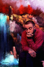Mac Miller 'Somber' Painting Poster