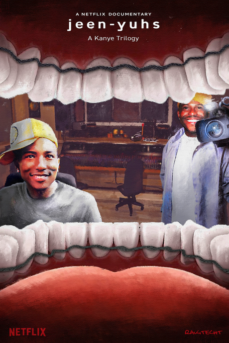 Kanye West x Pharrell x Coodie 'jeen-yuhs' Painting Poster