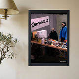 Kanye x Future 'BEZOS DESK' Painting Poster - Mockup 2