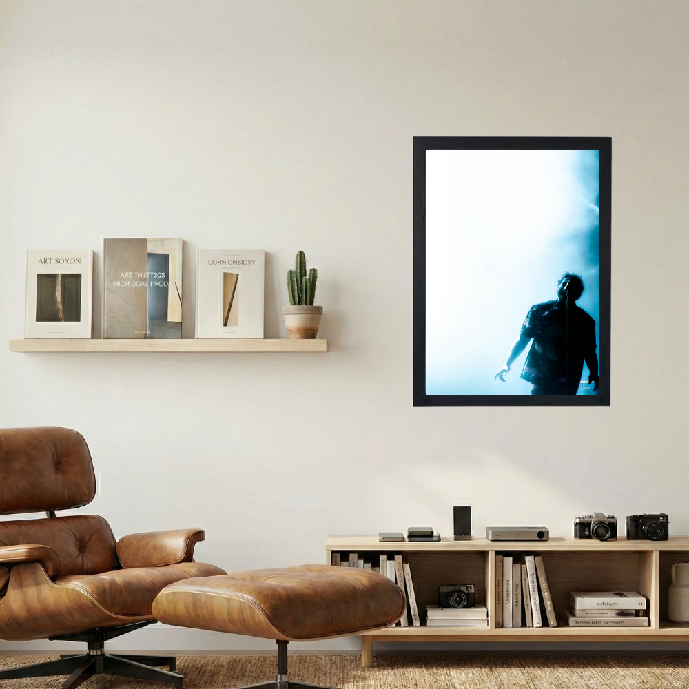 Post Malone 'See The Light' Poster - Mockup 1