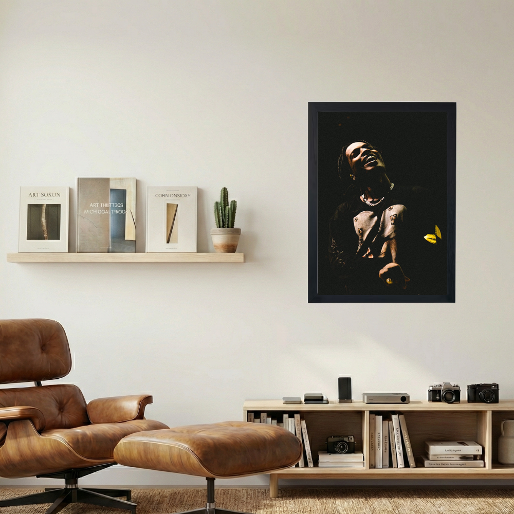 A$AP Rocky 'All Smiles' Poster - Mockup 1