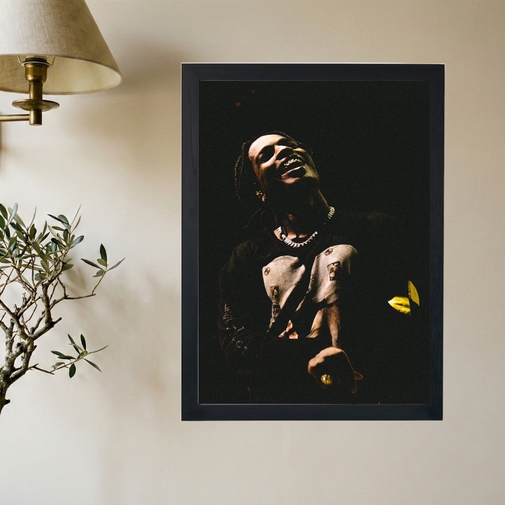 A$AP Rocky 'All Smiles' Poster - Mockup 2