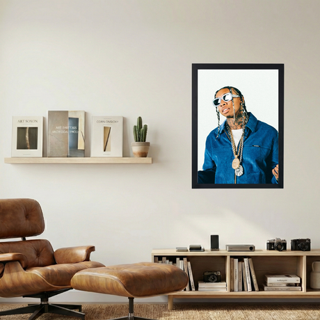 Tyga 'Portrait' Poster - Mockup 1