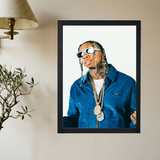 Tyga 'Portrait' Poster - Mockup 2