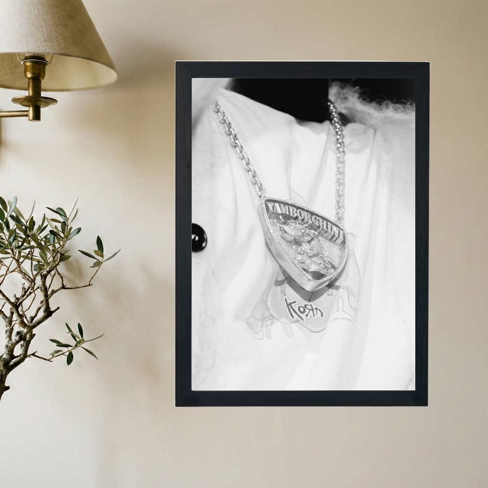 A$AP 'Yamborghini Chain' Poster - Mockup 2