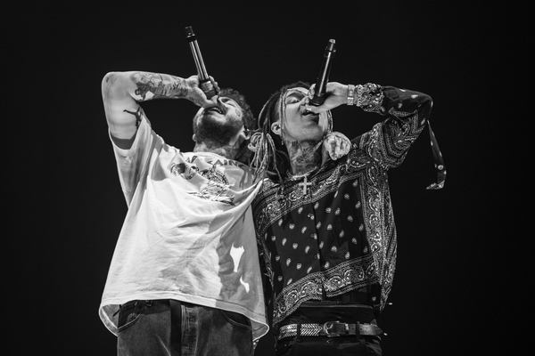 Post Malone x Swae Lee B&W Poster