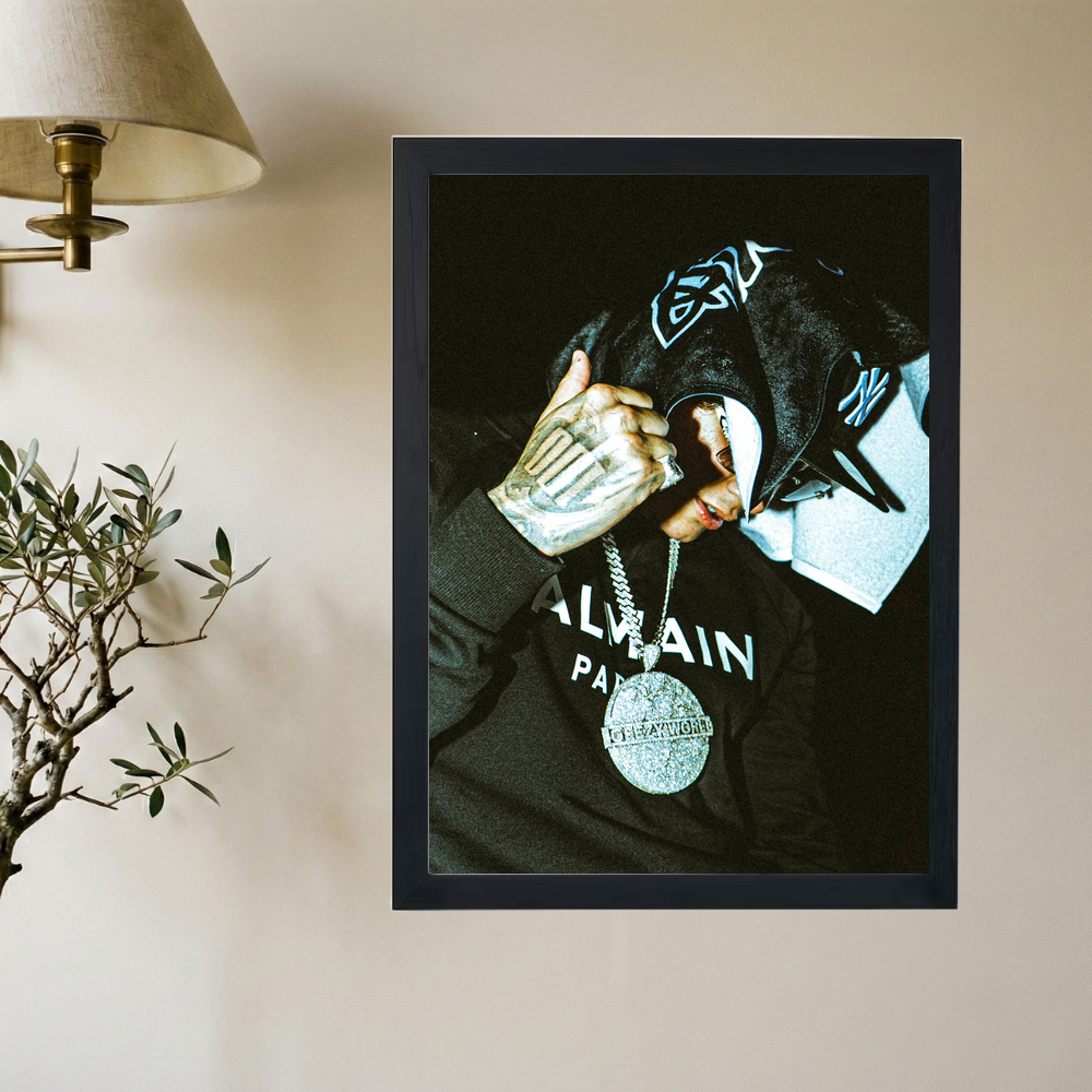 OhGeesy 'Geezy World' Poster - Mockup 2