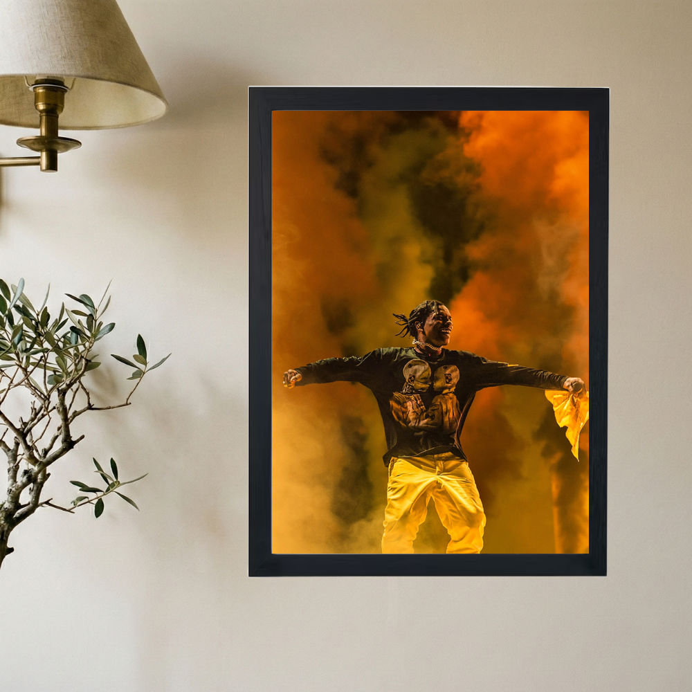 A$AP Rocky 'Euphoric' Poster - Mockup 2