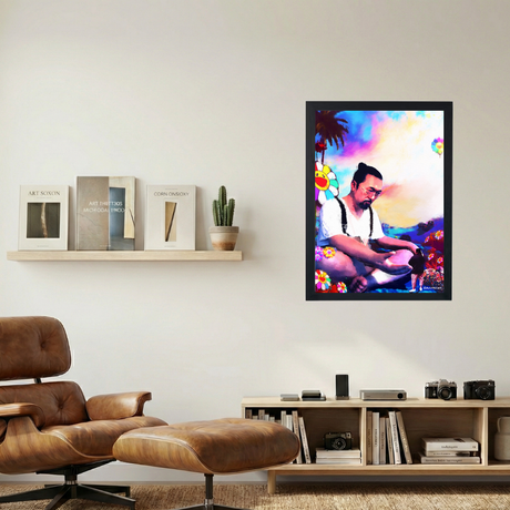 Takashi Murakami Painting Poster - Mockup 1