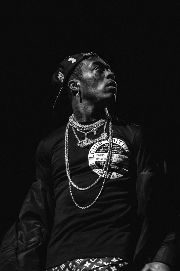 Lil Uzi Vert 'All My Chains' B&W Poster