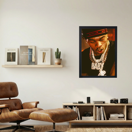 Lil Baby 'Stunna' Poster - Mockup 1