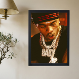 Lil Baby 'Stunna' Poster - Mockup 2