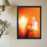 A$AP Rocky 'Pyro' Poster - Mockup 2