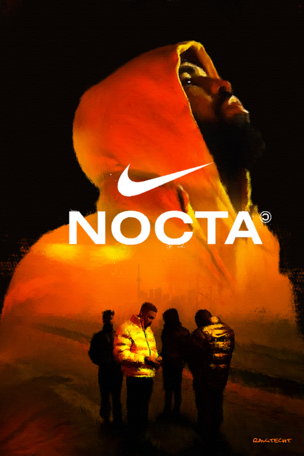 Drake 'NOCTA' Painting Poster