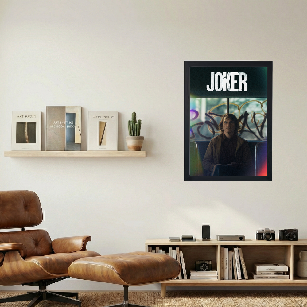 Joker 'Alone' Poster - Mockup 1