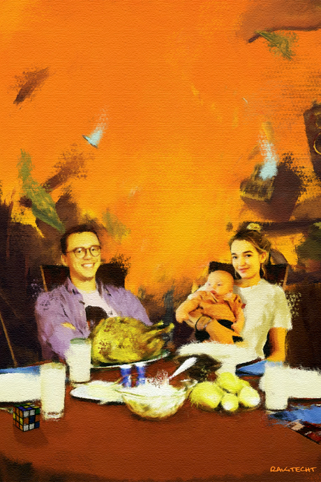 Logic 'Family' Painting Poster