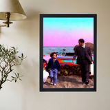 Will x Jaden Smith 'Pursuit of Happiness' Painting Poster - Mockup 2