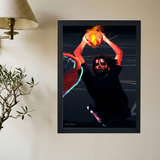 J. Cole 'Baller' Painting Poster - Mockup 2