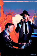 Logic x Frank Sinatra 'Young Sinatra' Painting Poster