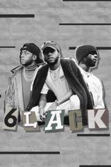 6lack 'Scrapbook' Poster