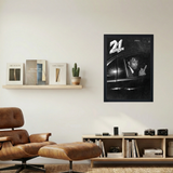 21 Savage 'Backatha Maybach' Poster - Mockup 1
