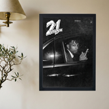 21 Savage 'Backatha Maybach' Poster - Mockup 2