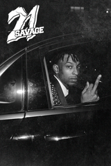 21 Savage 'Backatha Maybach' Poster