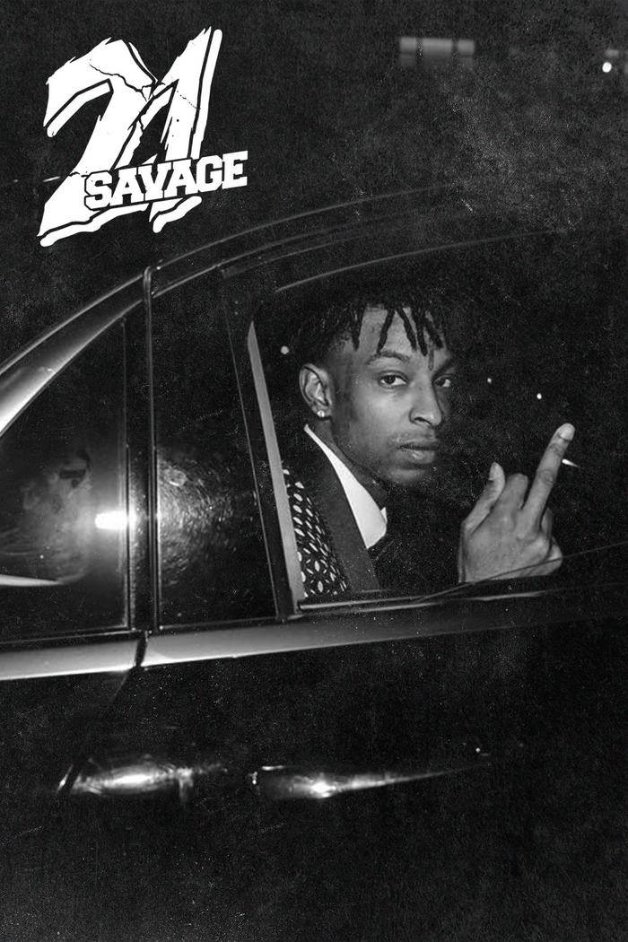 21 Savage 'Backatha Maybach' Poster