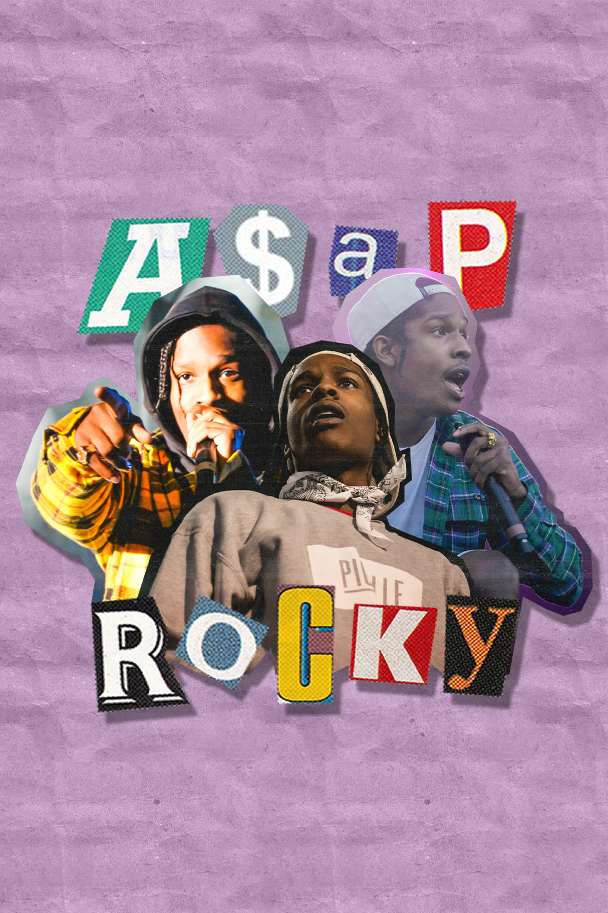 A$AP Rocky 'Scrapbook' Poster