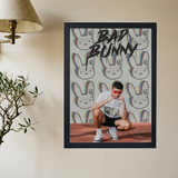 Bad Bunny 'Braindead' Poster - Mockup 2