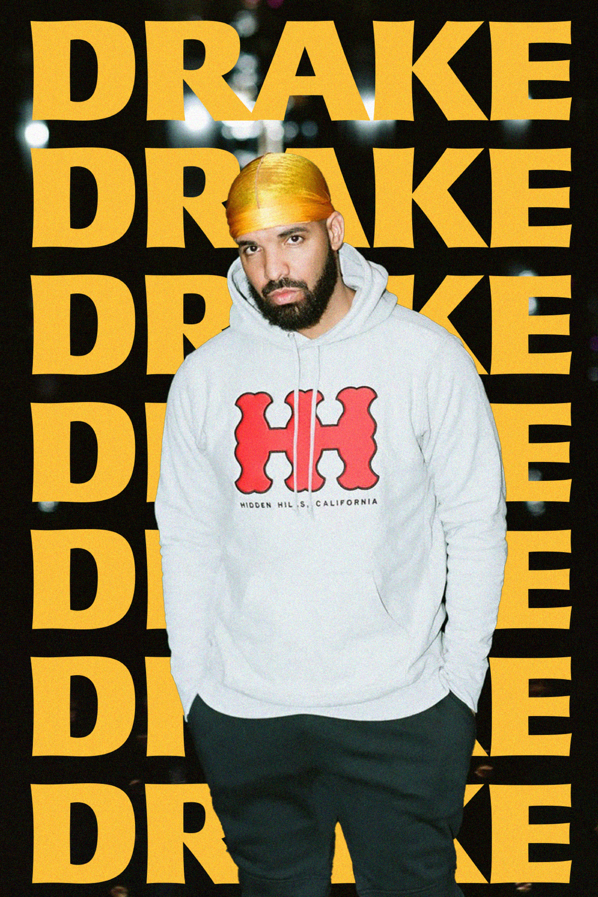 Drake 'Hidden Hills' Poster