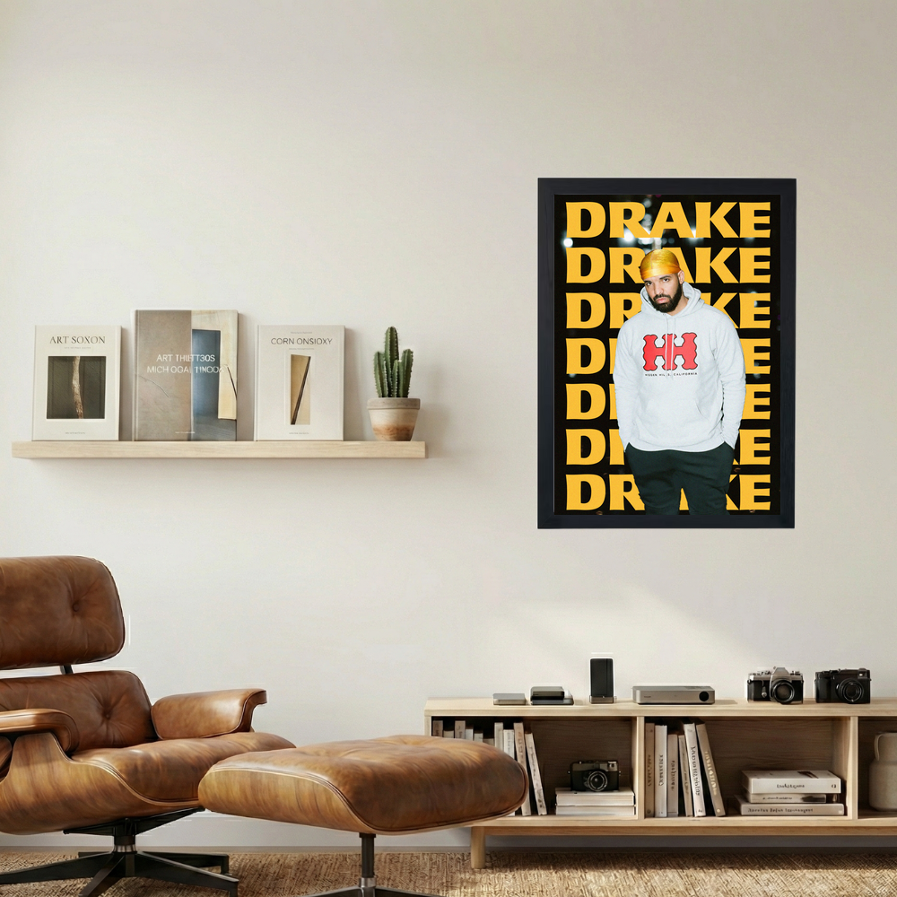 Drake 'Hidden Hills' Poster - Mockup 1