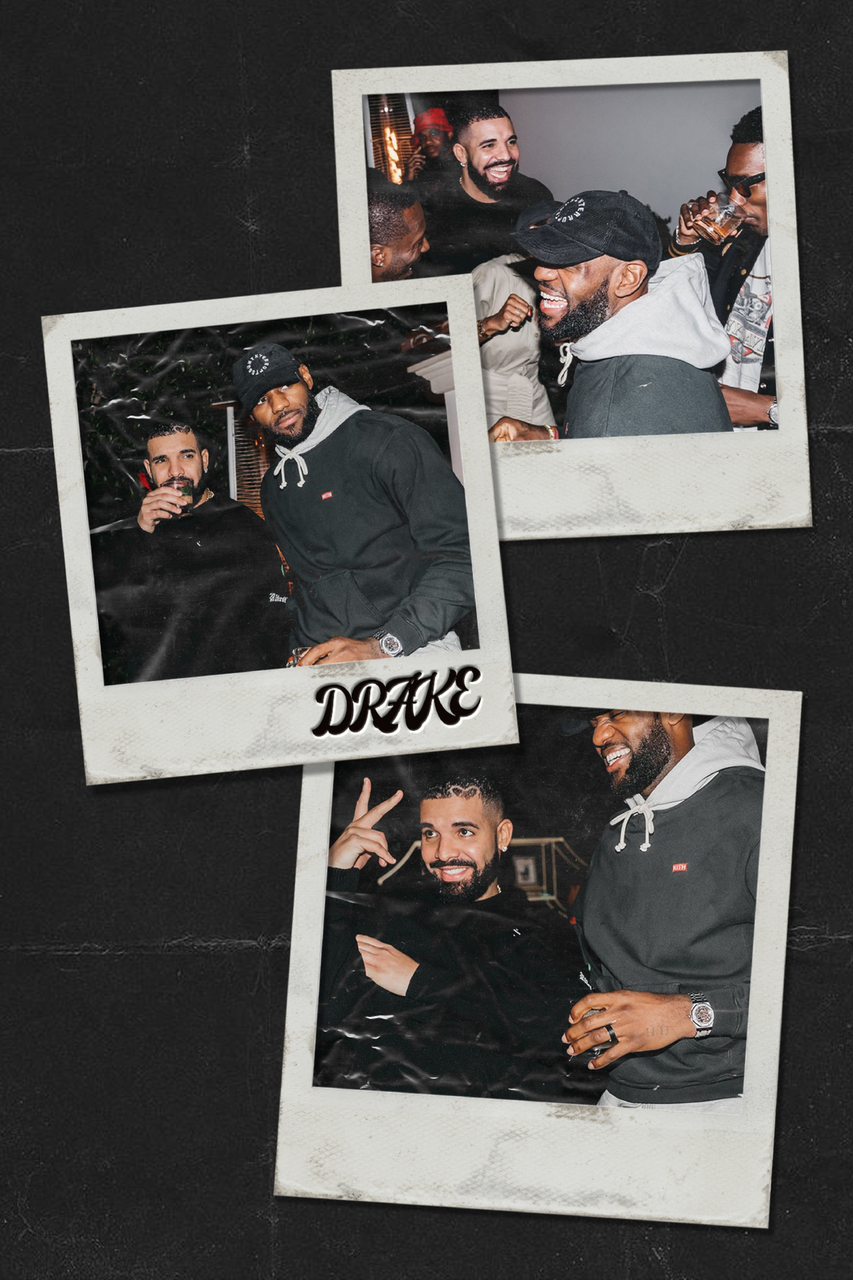 Drake 'Polaroid' Poster