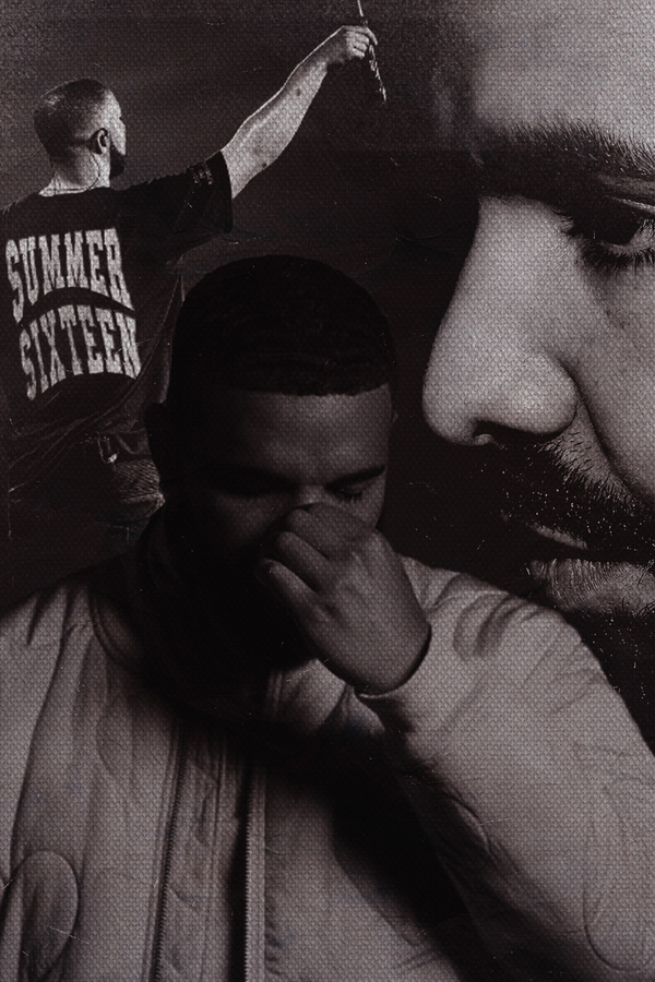 Drake 'Lover' Collage Poster