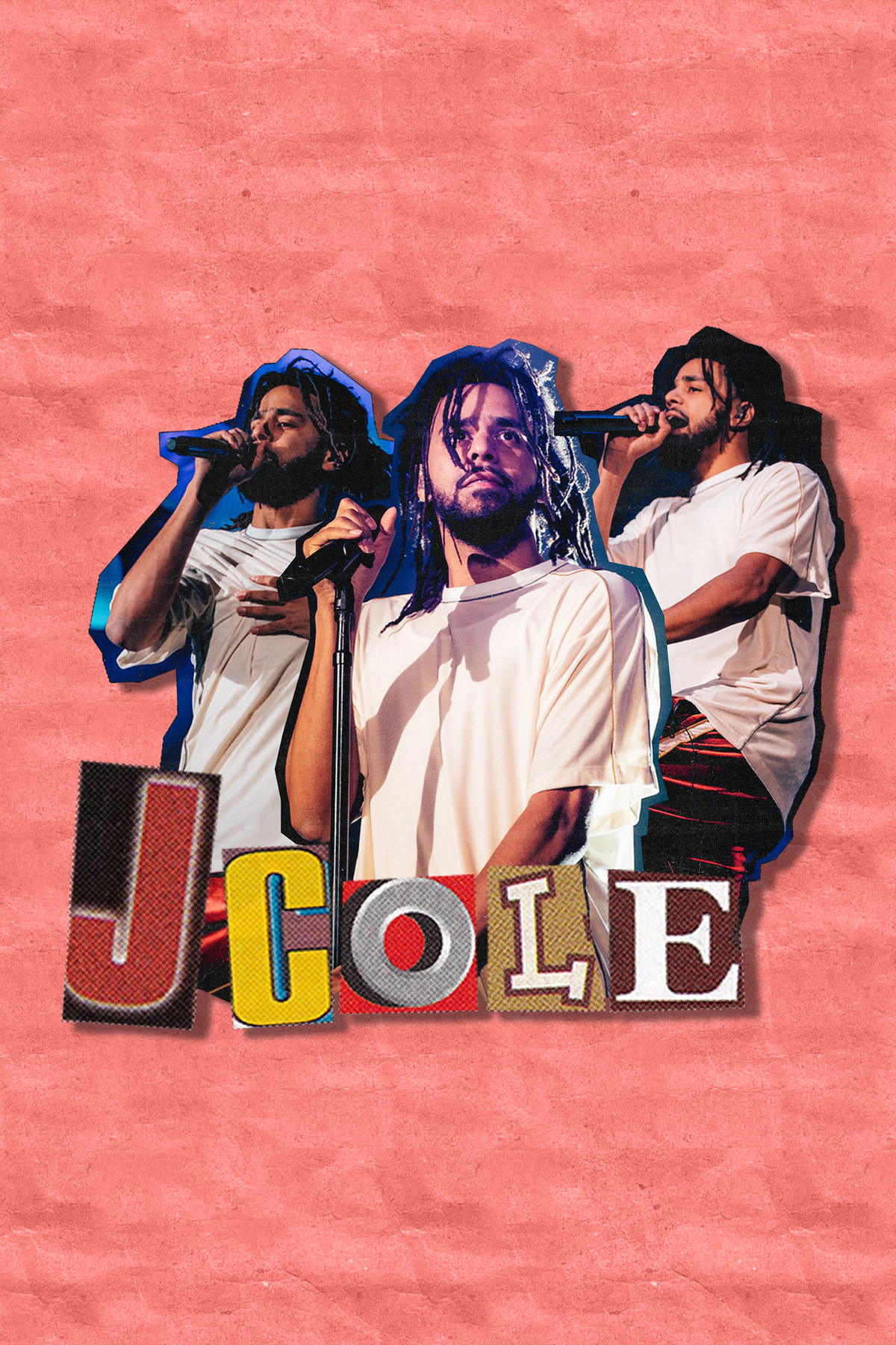 J. Cole 'Scrapbook' Poster