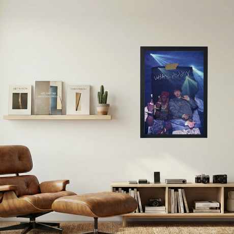 Jack Harlow x Lil Wayne 'What's Poppin' Poster - Mockup 1